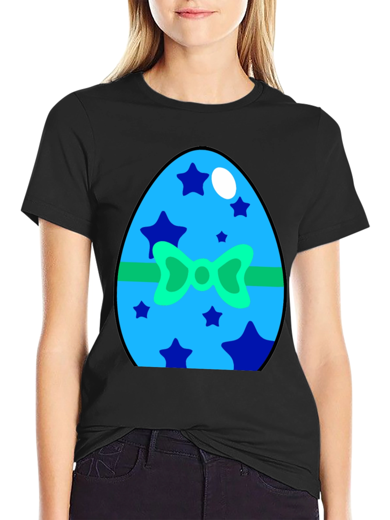 Easter Egg Bow T-Shirt