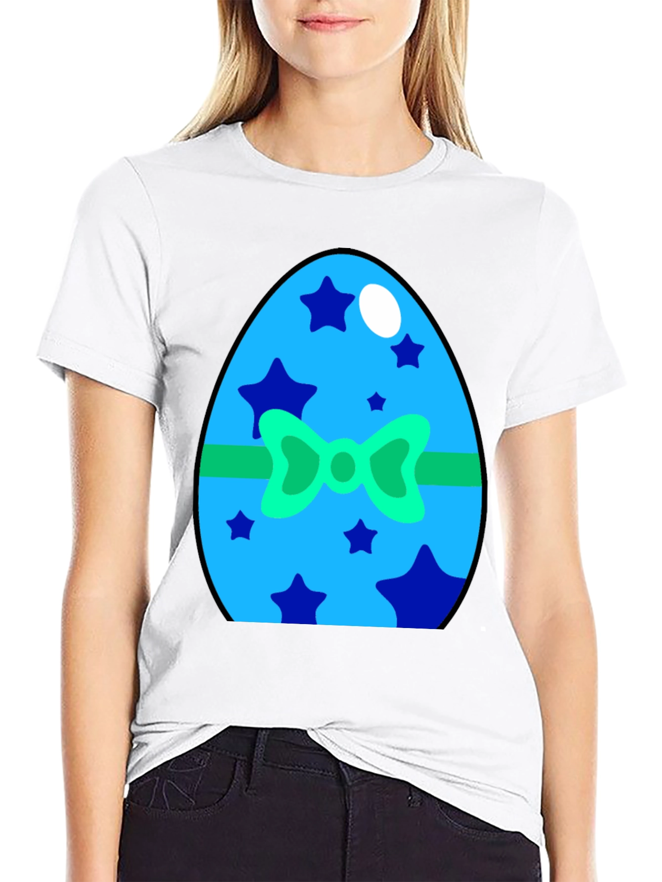 Easter Egg Bow T-Shirt