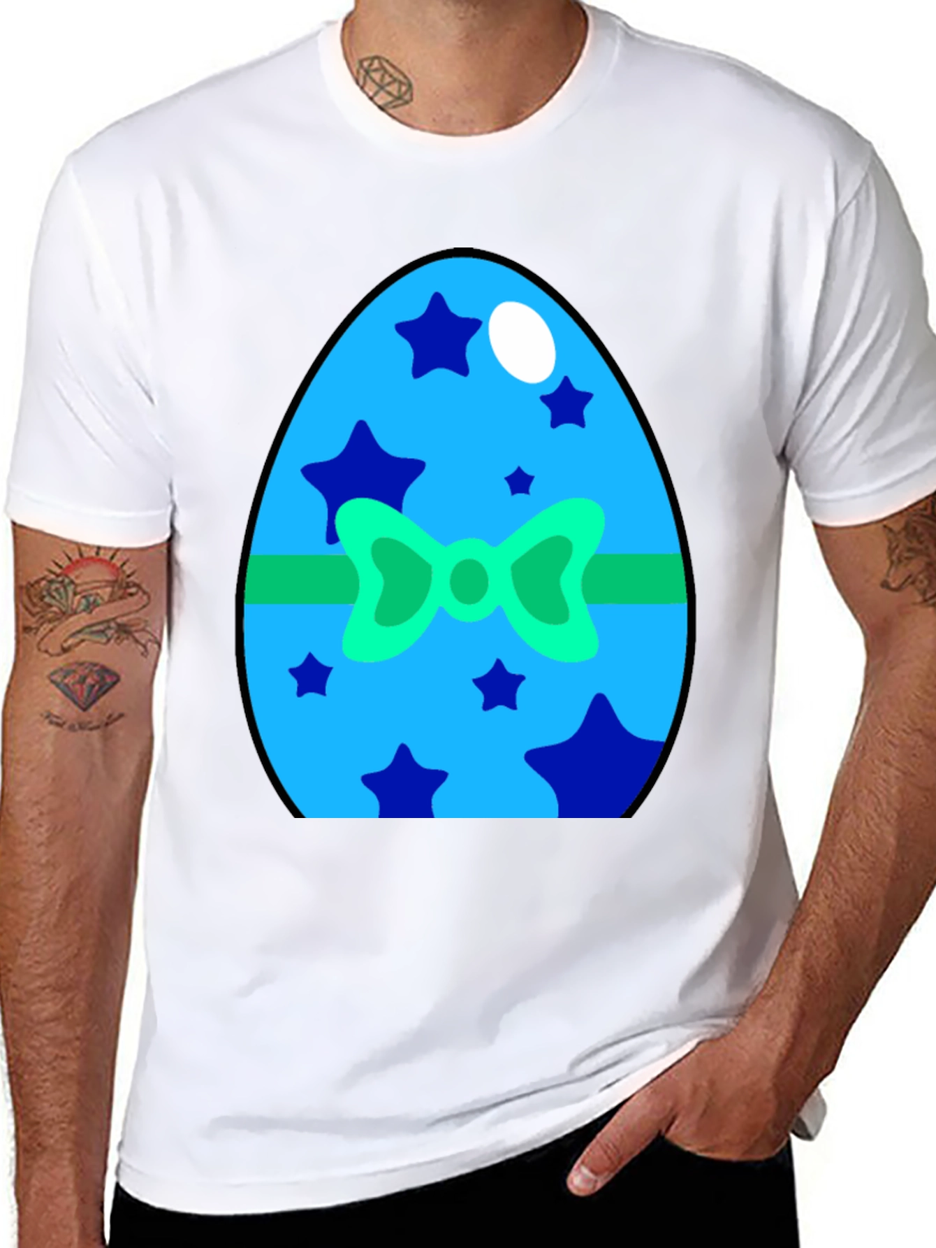 Easter Egg Bow T-Shirt