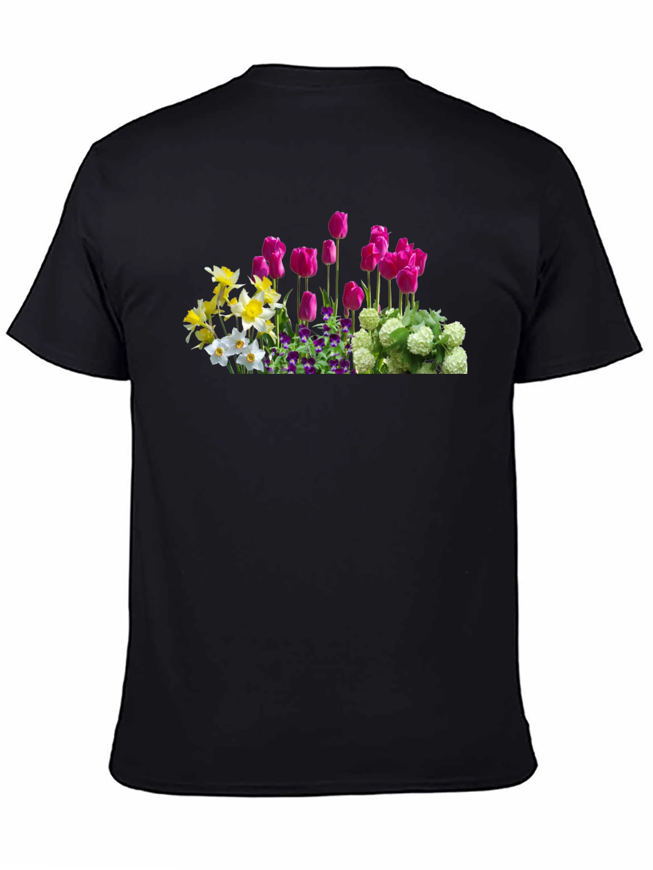 Floral Print T-Shirt - Spring Garden Tee
