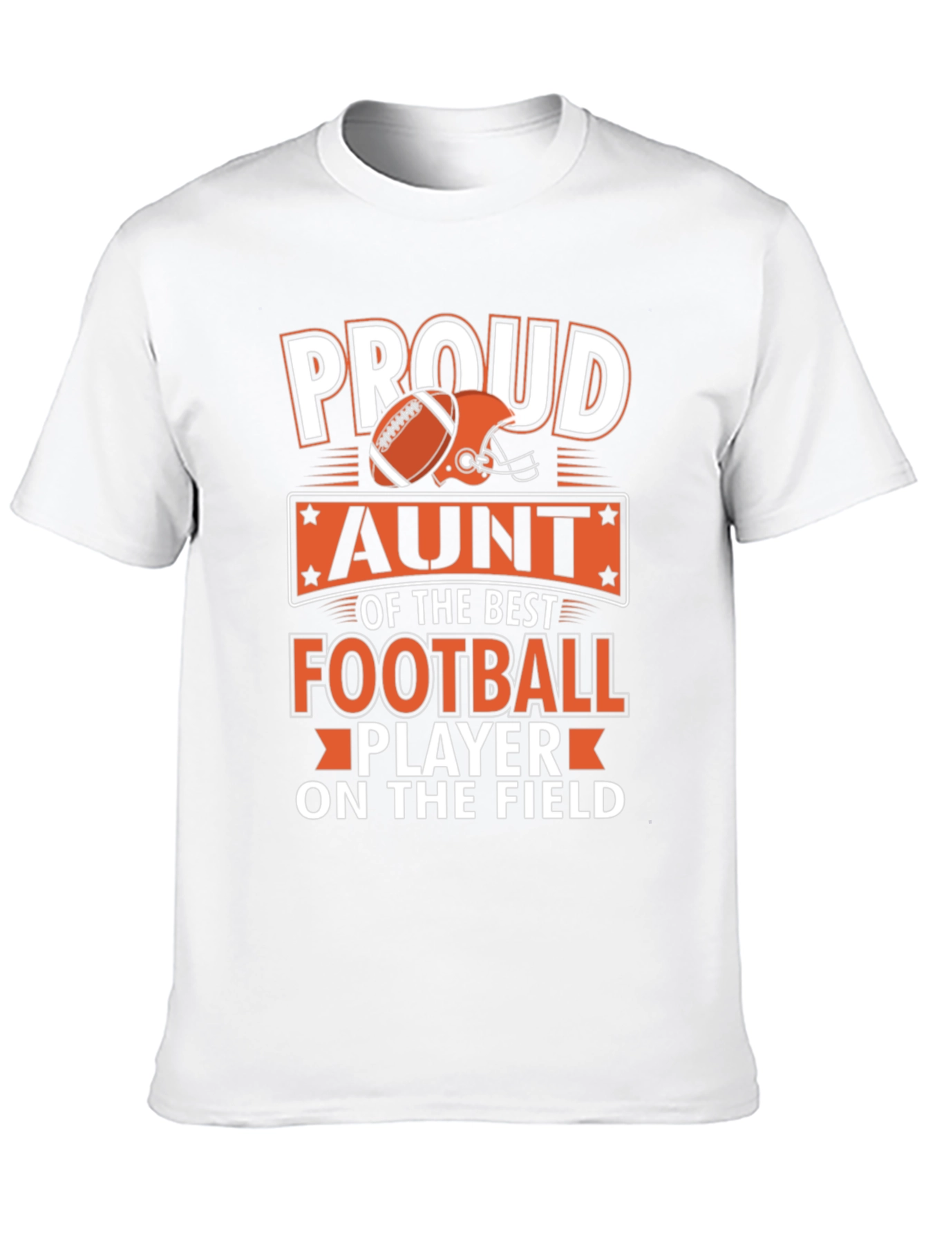 Proud Aunt Football Player T-Shirt