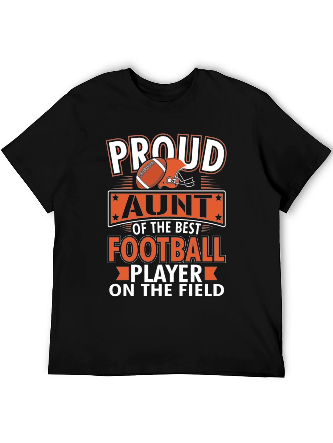 Proud Aunt Football Player T-Shirt
