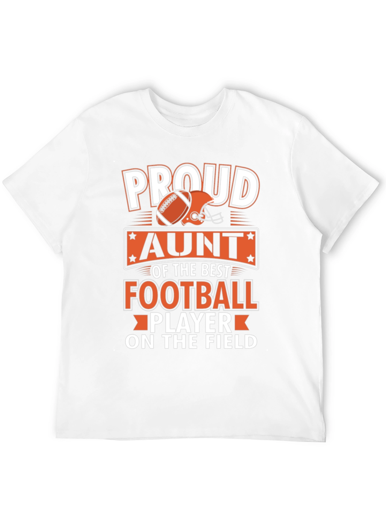 Proud Aunt Football Player T-Shirt