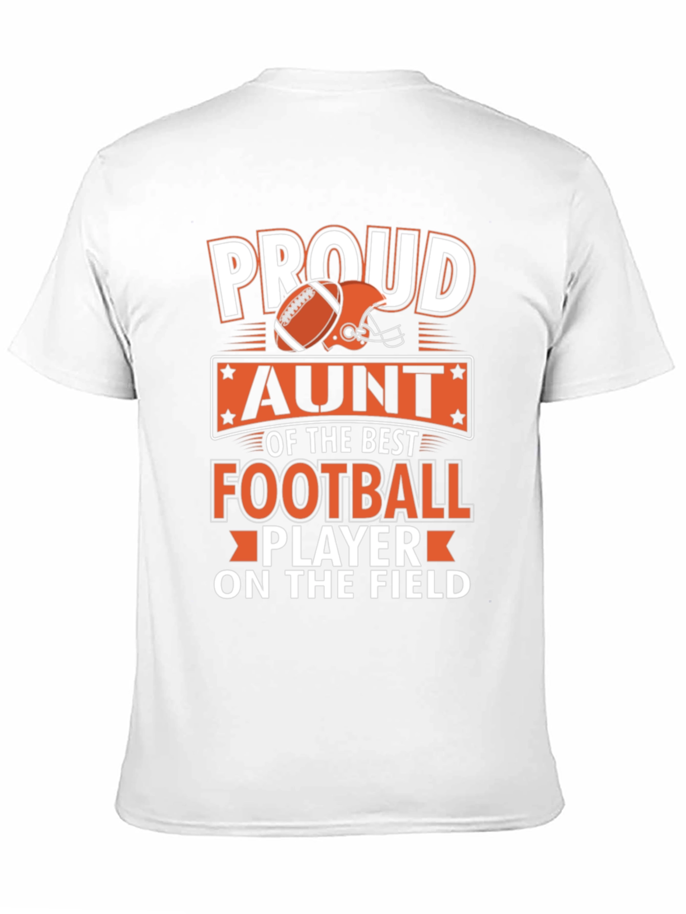 Proud Aunt Football Player T-Shirt