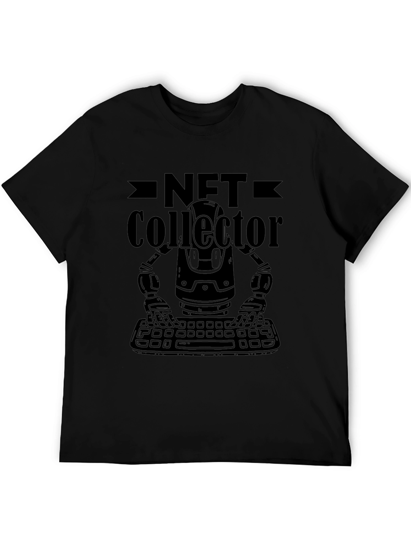 NFT Collector Robot Graphic T-Shirt