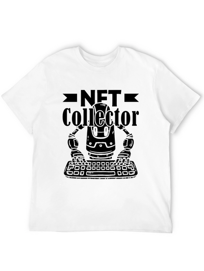 NFT Collector Robot Graphic T-Shirt