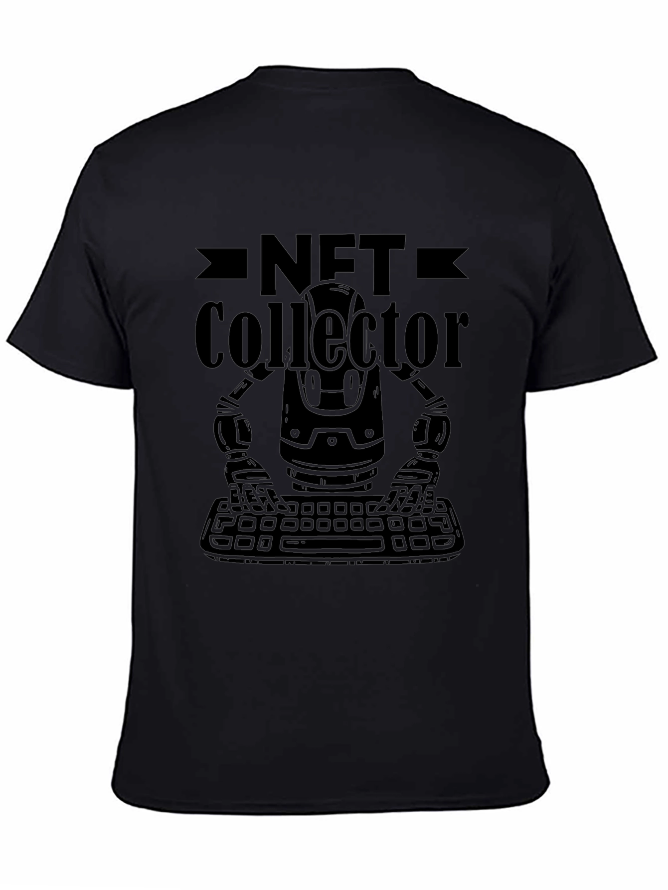 NFT Collector Robot Graphic T-Shirt