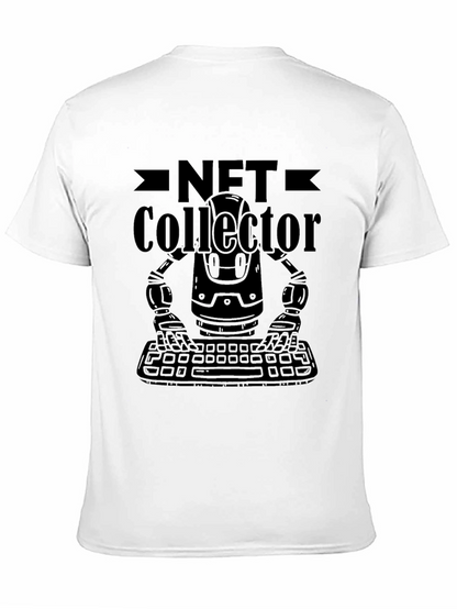 NFT Collector Robot Graphic T-Shirt