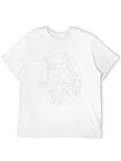 Maine Coon Cat T-Shirt - Cool Graphic Tee