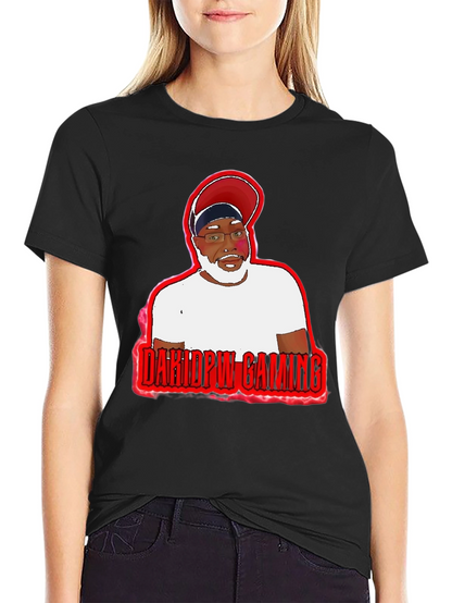 DAHIDPW Gaming T-Shirt - Black Graphic Tee