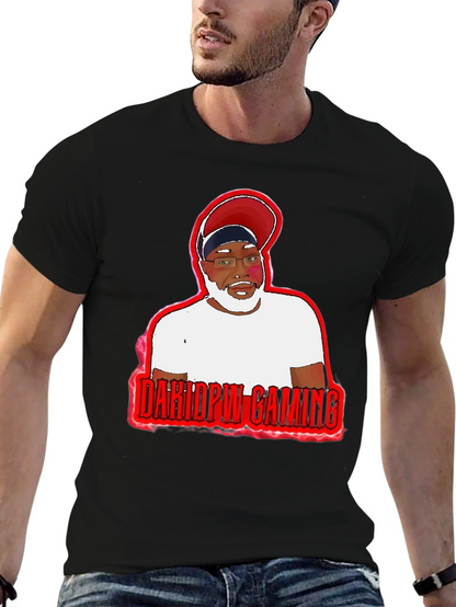 DAHIDPW Gaming T-Shirt - Black Graphic Tee