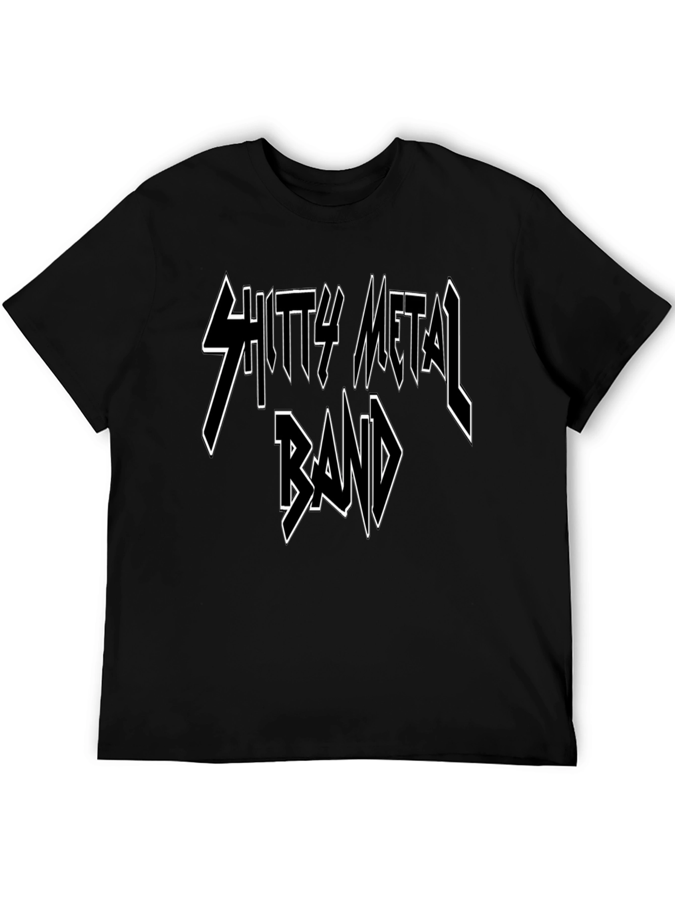 Shitty Metal Band Black T-Shirt