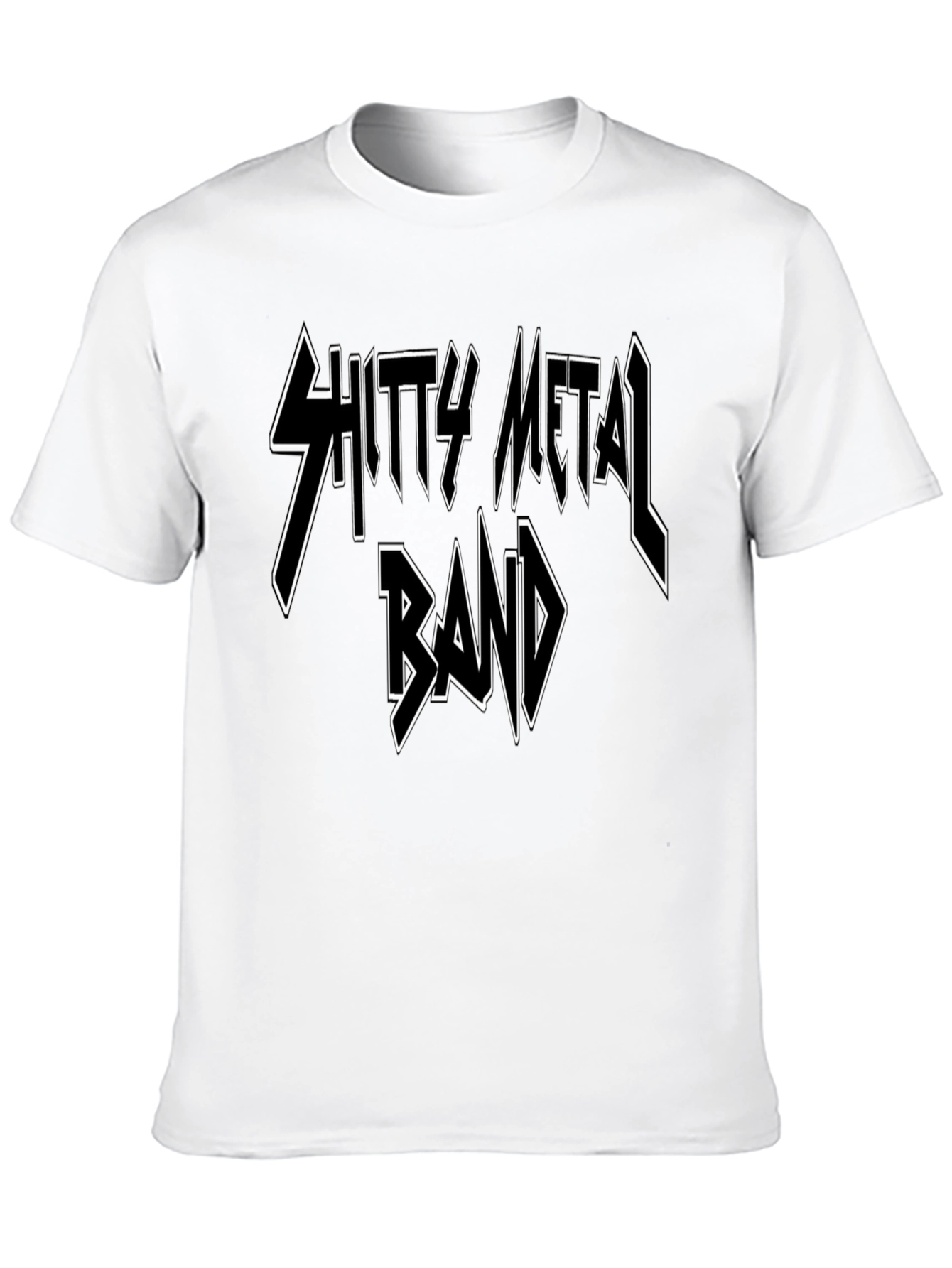 Shitty Metal Band Black T-Shirt