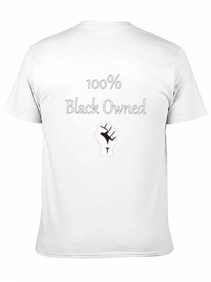 100% Black Owned T-Shirt -✊ Black Pride