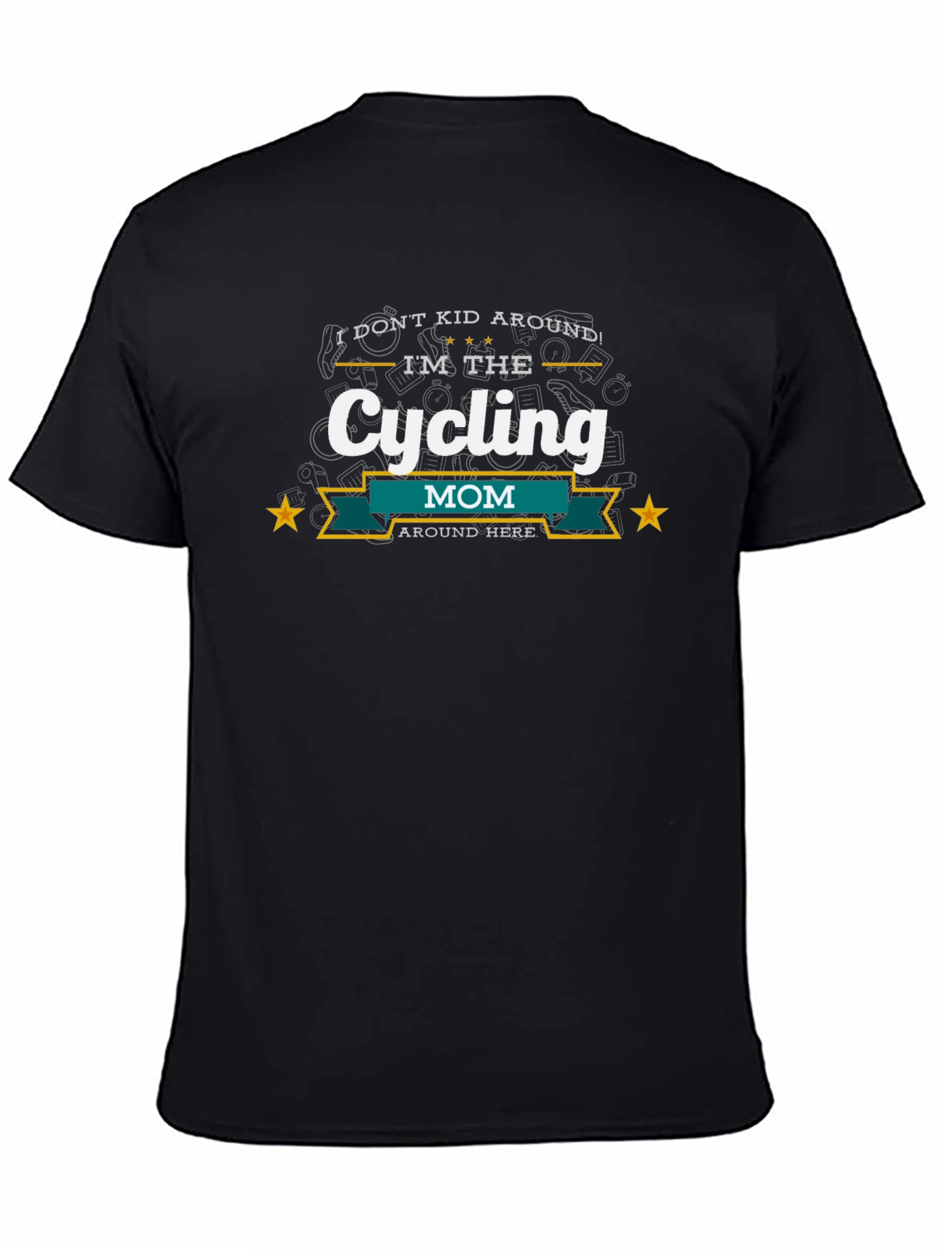 Cycling Mom Graphic T-Shirt