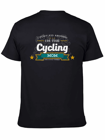 Cycling Mom Graphic T-Shirt