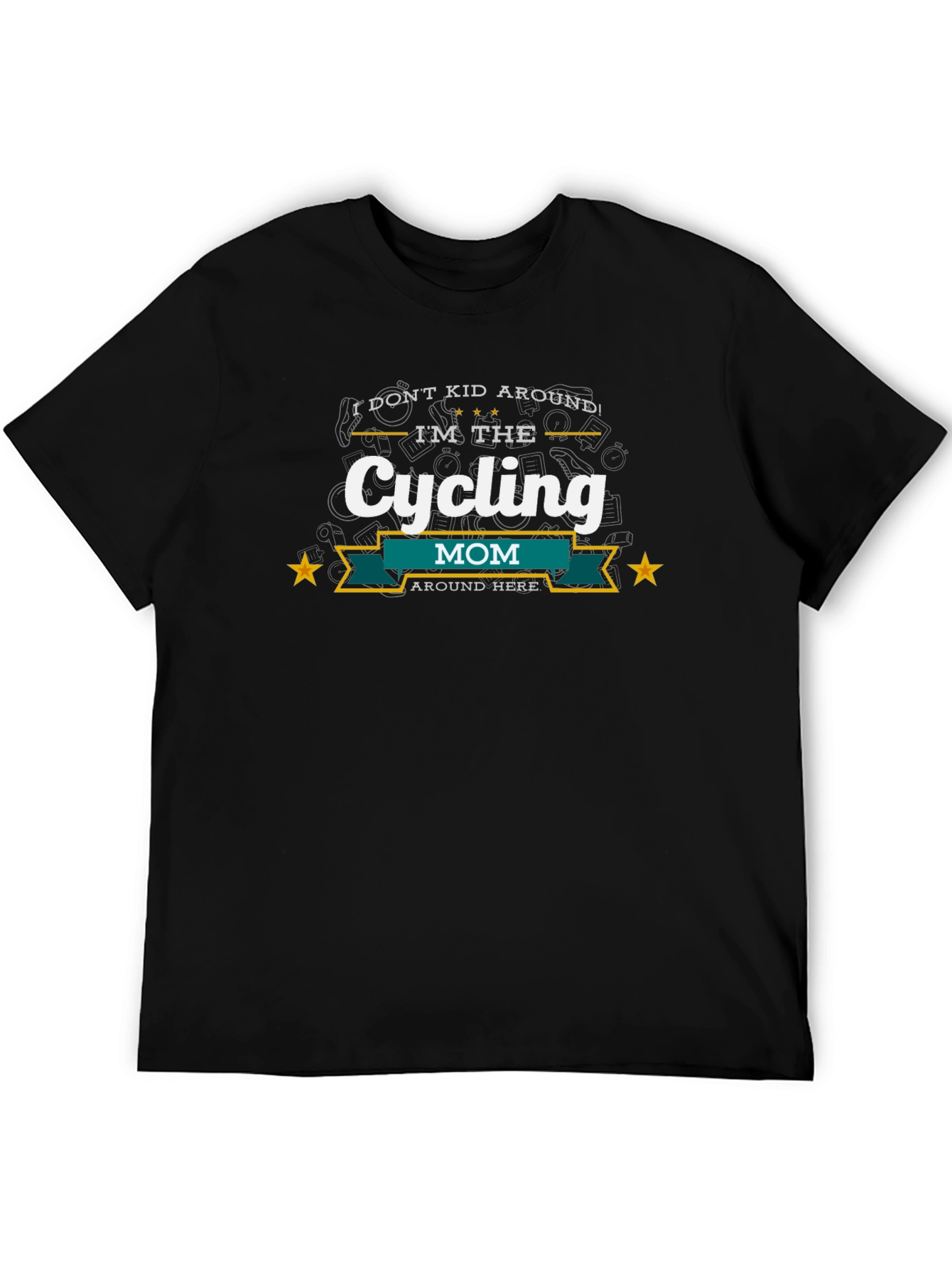 Cycling Mom Graphic T-Shirt