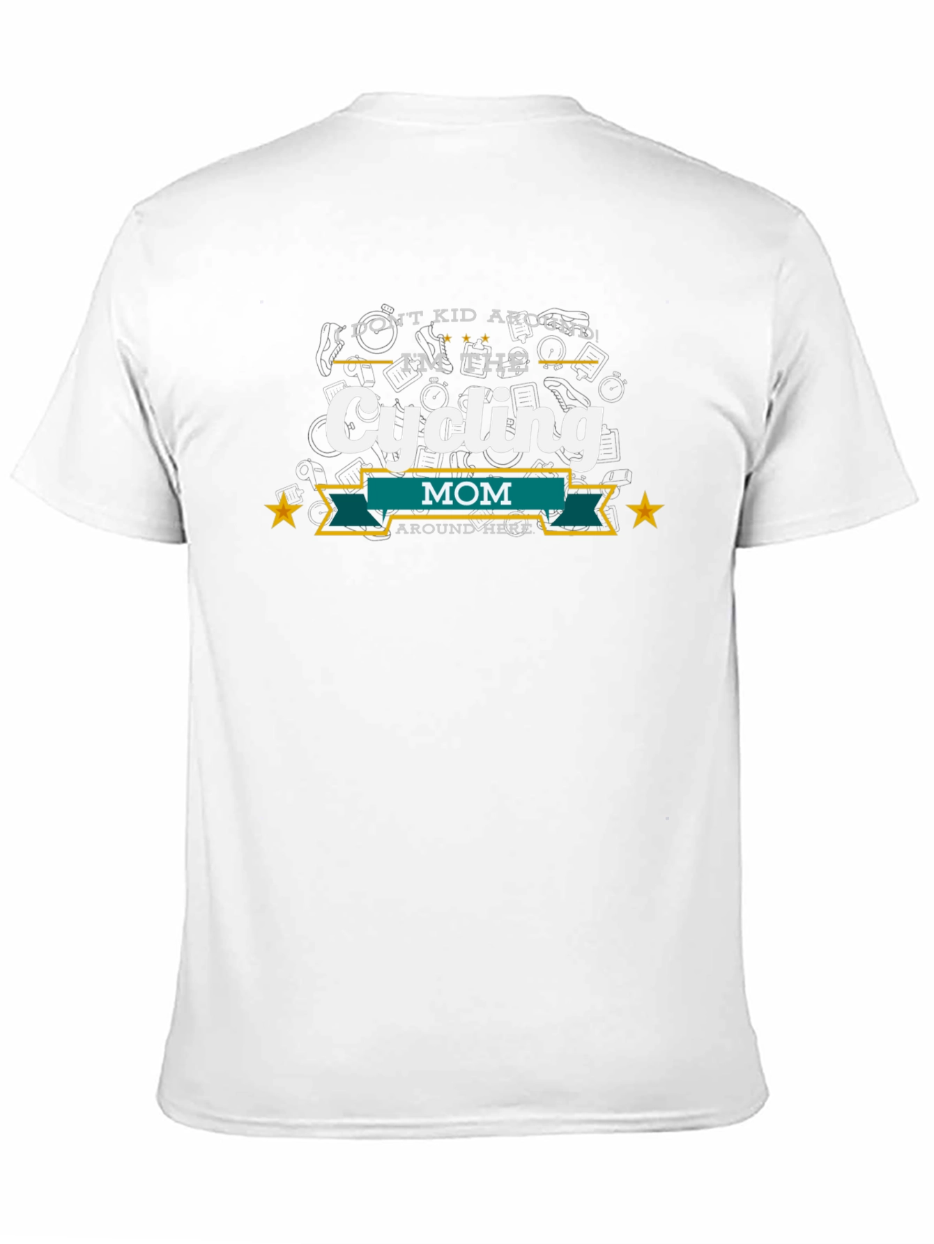 Cycling Mom Graphic T-Shirt