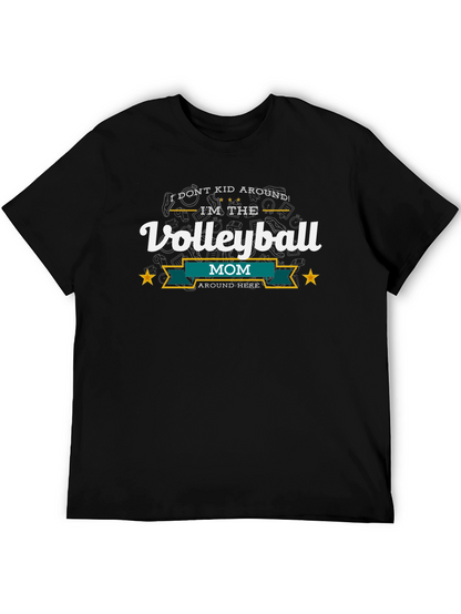 Volleyball Mom Graphic T-Shirt