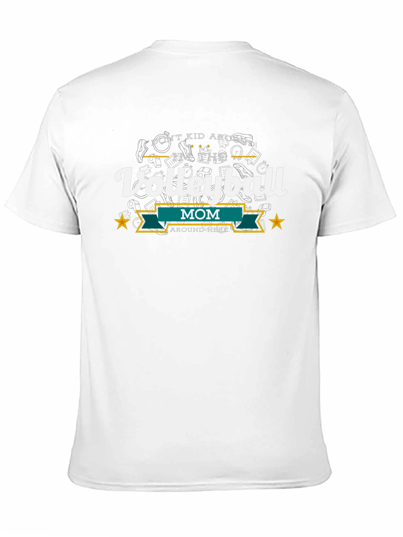 Volleyball Mom Graphic T-Shirt