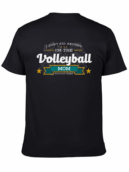 Volleyball Mom Graphic T-Shirt