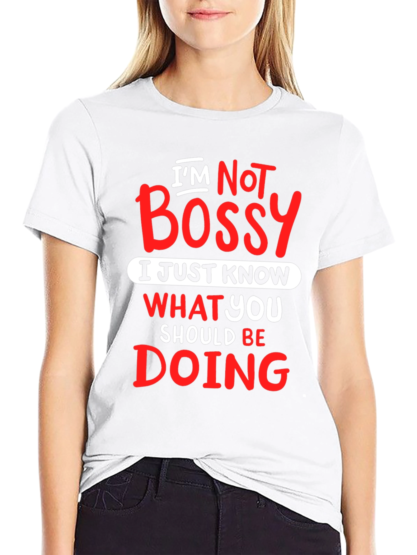 Im Not Bossy Graphic Tee