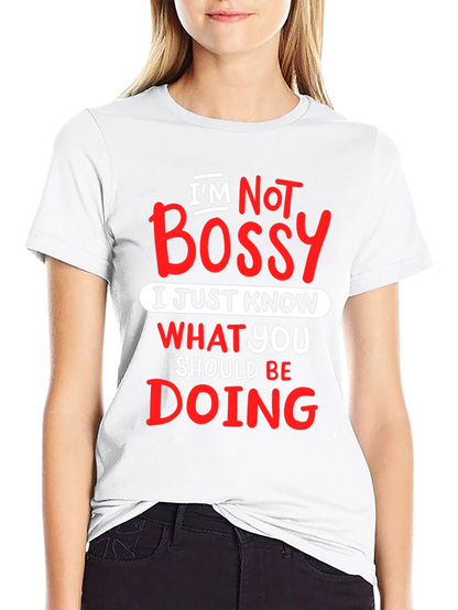 Im Not Bossy Graphic Tee