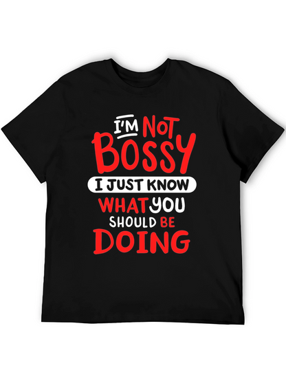 Im Not Bossy Graphic Tee