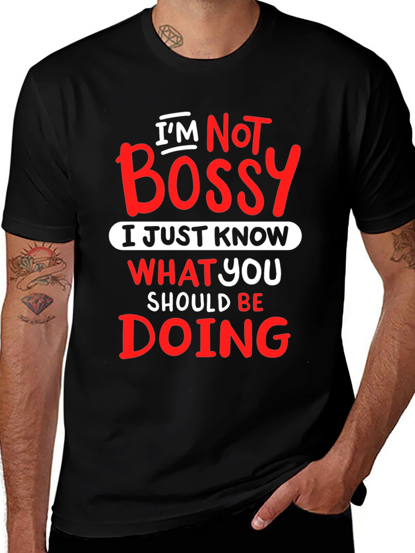 Im Not Bossy Graphic Tee