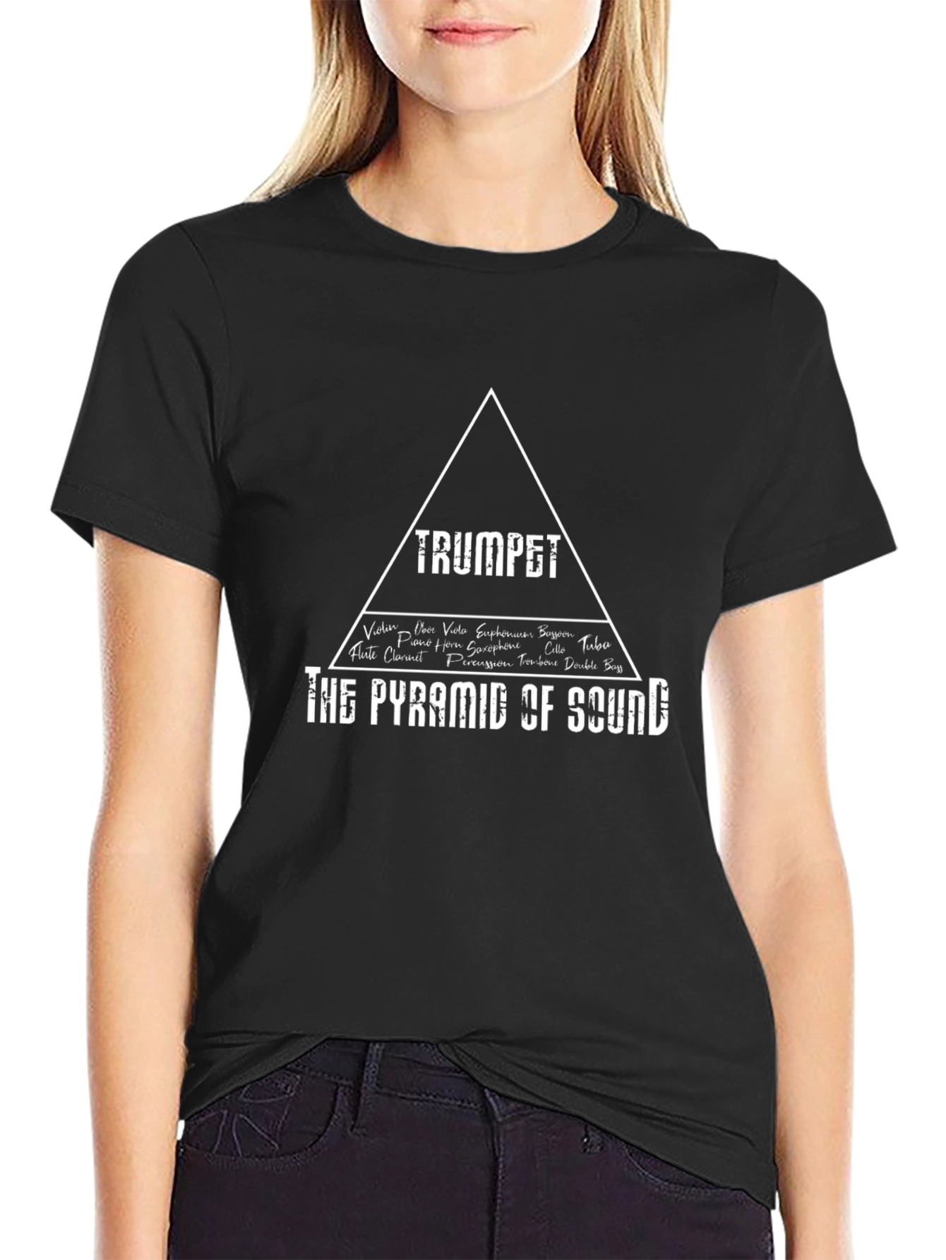 Trumpet Pyramid of Sound T-Shirt