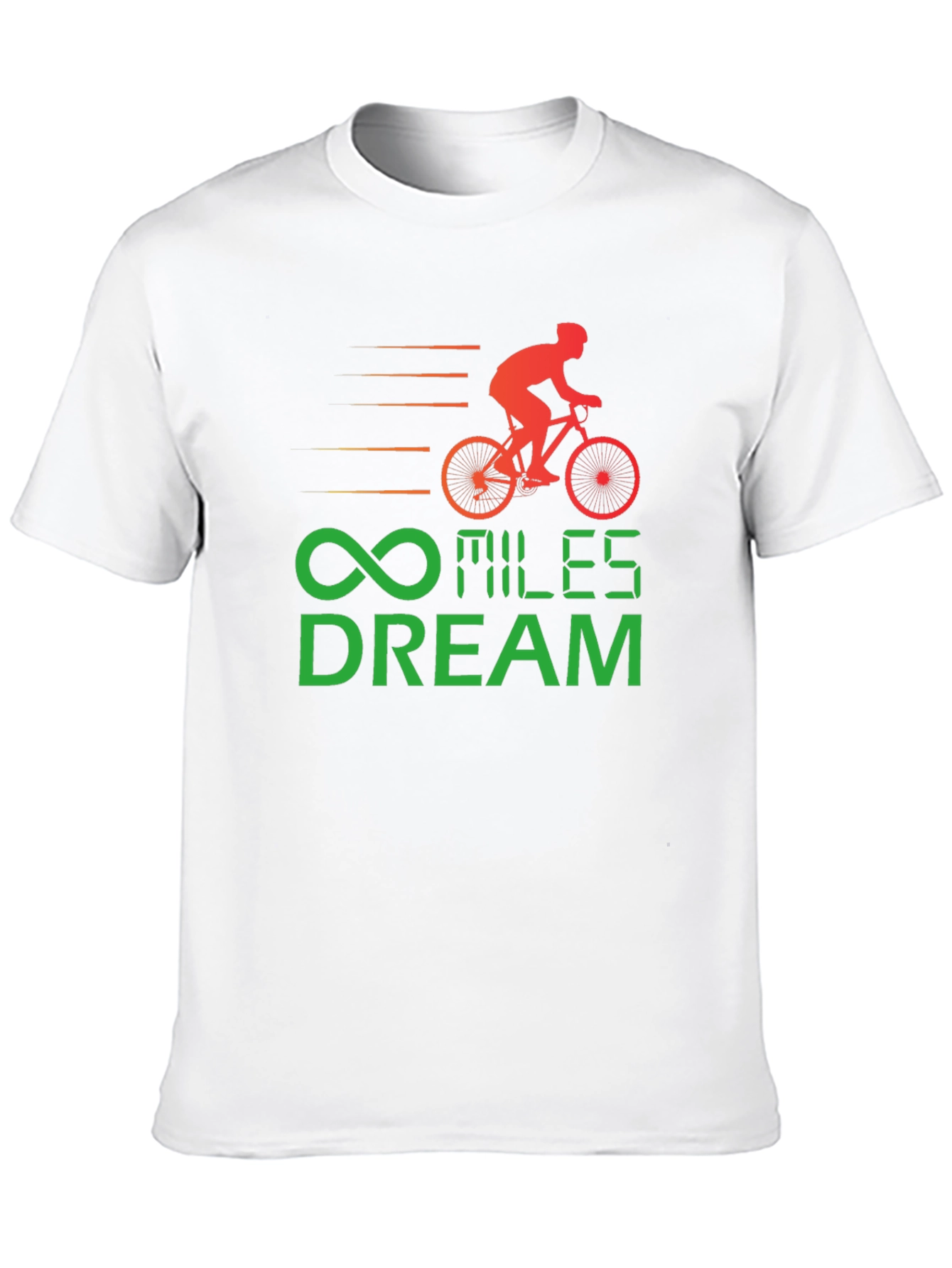 Miles Dream Cycling T-Shirt - Black Cotton Tee