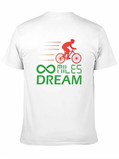 Miles Dream Cycling T-Shirt - Black Cotton Tee
