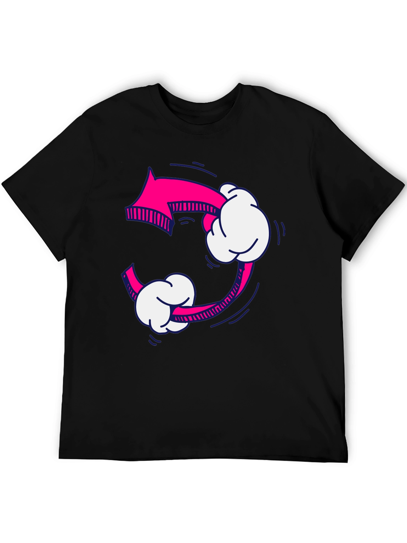 Pink Arrow Recycle Graphic Tee