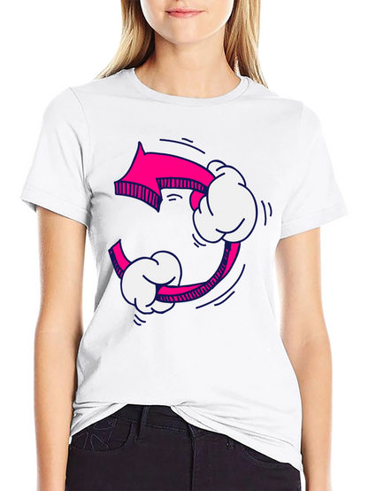 Pink Arrow Recycle Graphic Tee