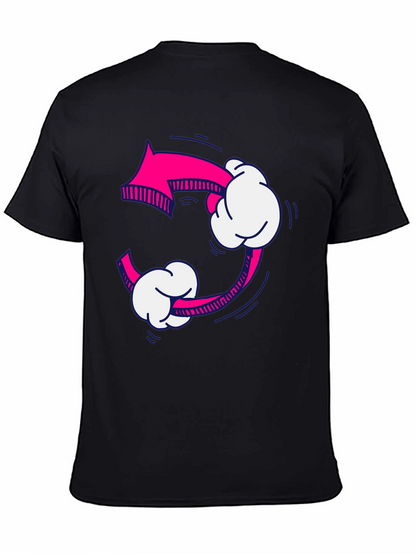 Pink Arrow Recycle Graphic Tee