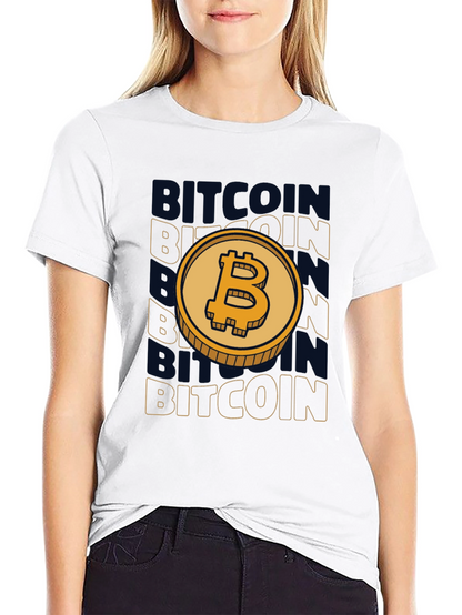 Bitcoin Graphic Tee - Crypto Currency T-Shirt