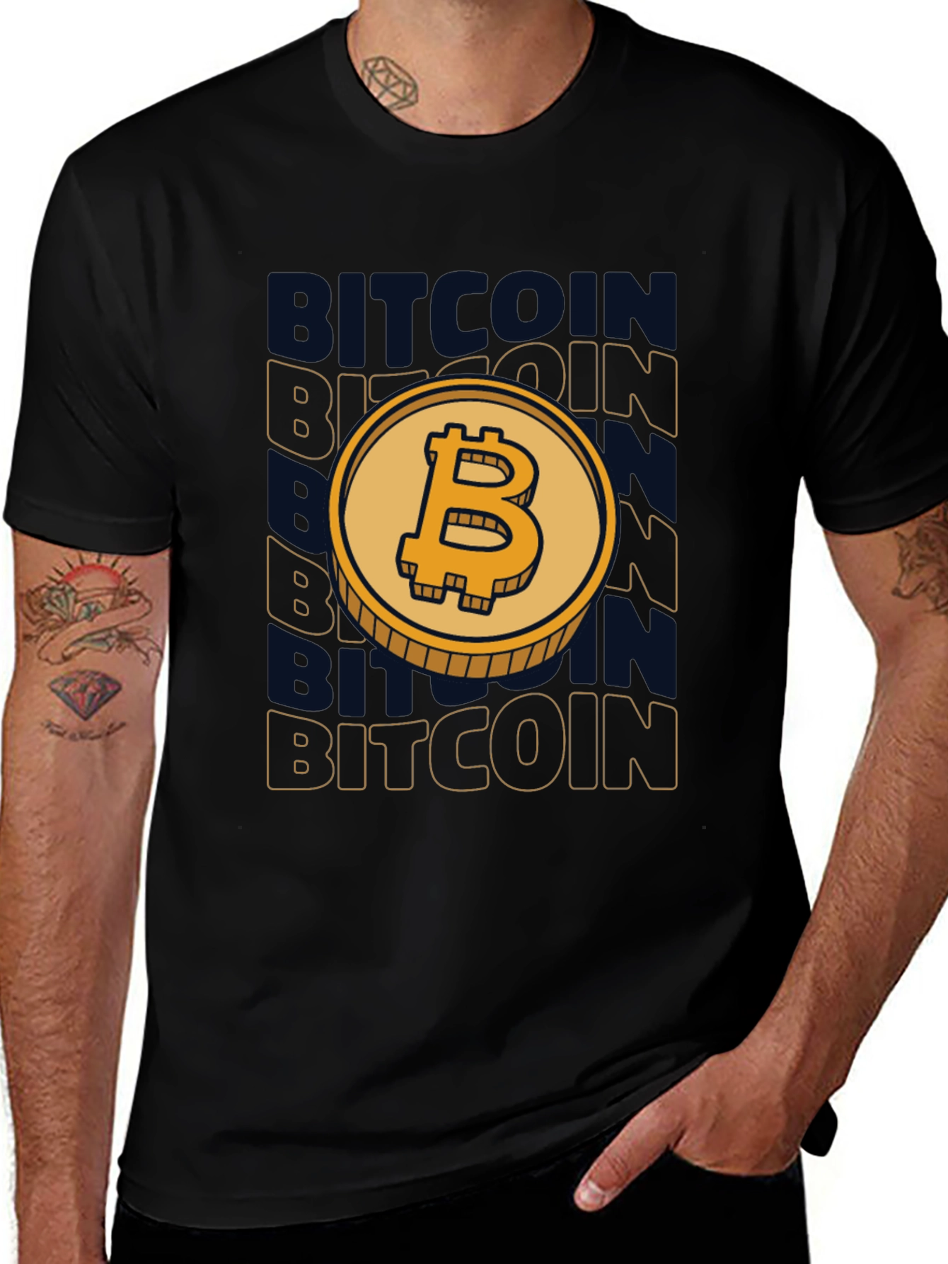 Bitcoin Graphic Tee - Crypto Currency T-Shirt