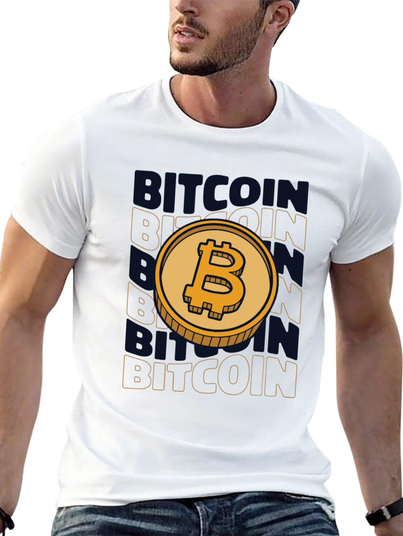 Bitcoin Graphic Tee - Crypto Currency T-Shirt