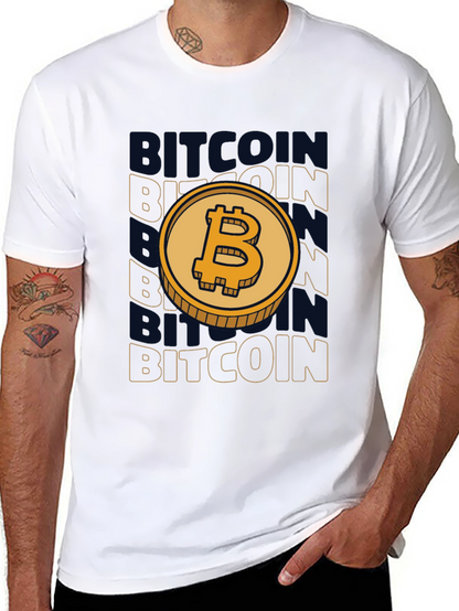 Bitcoin Graphic Tee - Crypto Currency T-Shirt