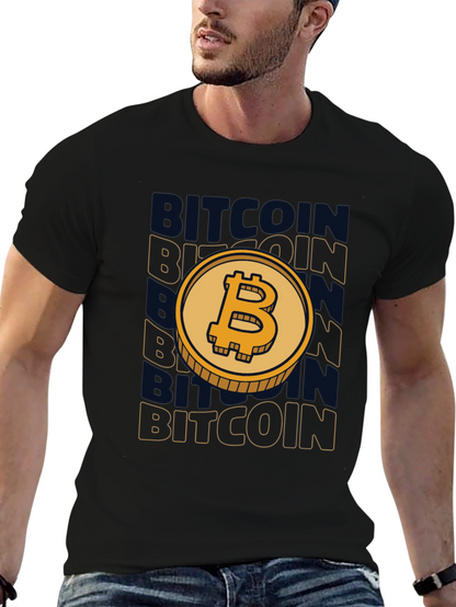 Bitcoin Graphic Tee - Crypto Currency T-Shirt