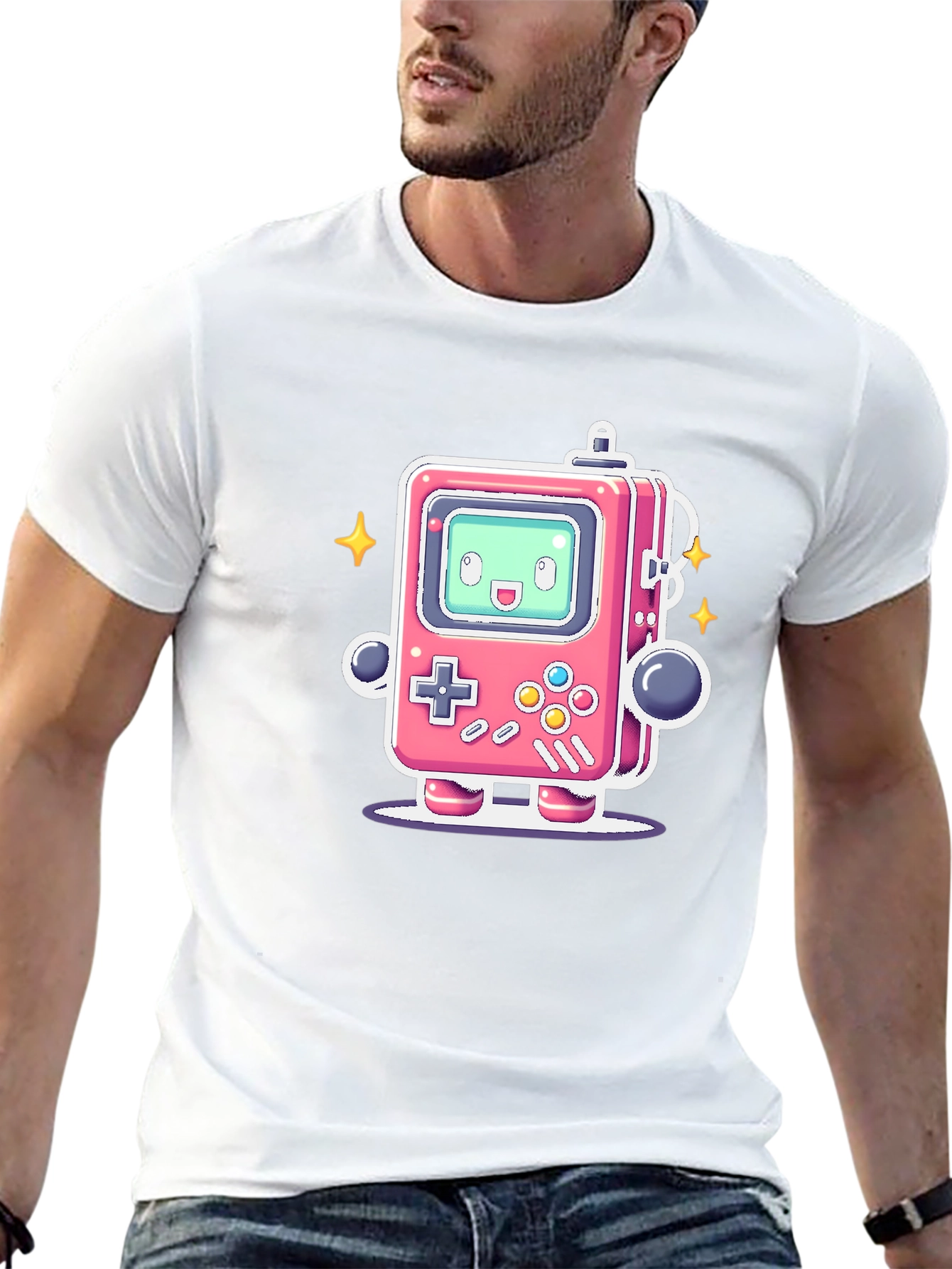 Retro Gaming T-Shirt - Cute Game Console Tee