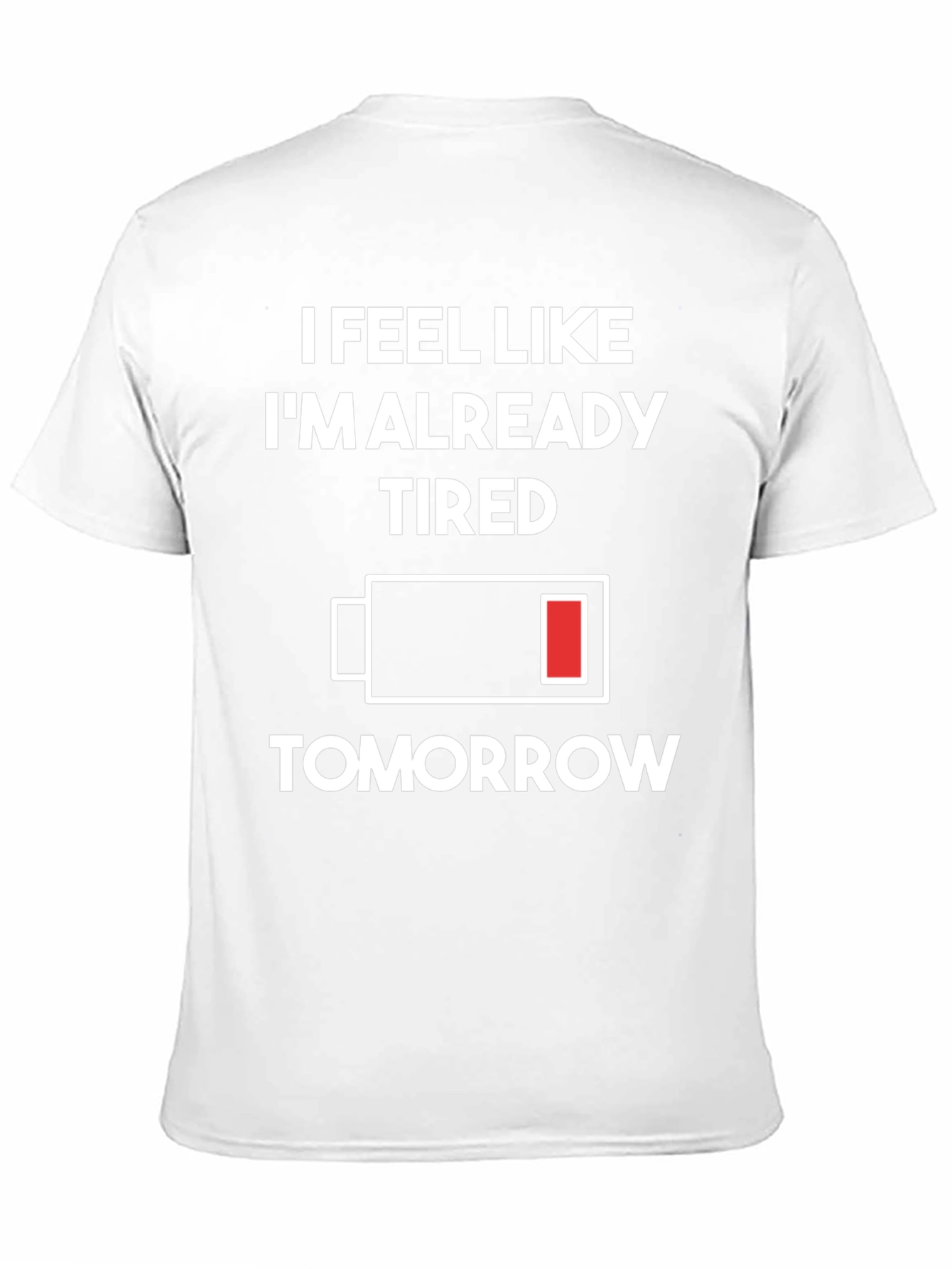 Tired Tomorrow T-Shirt - Black Graphic Tee
