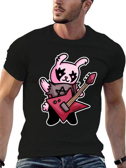 Metal Bunny Graphic T-Shirt