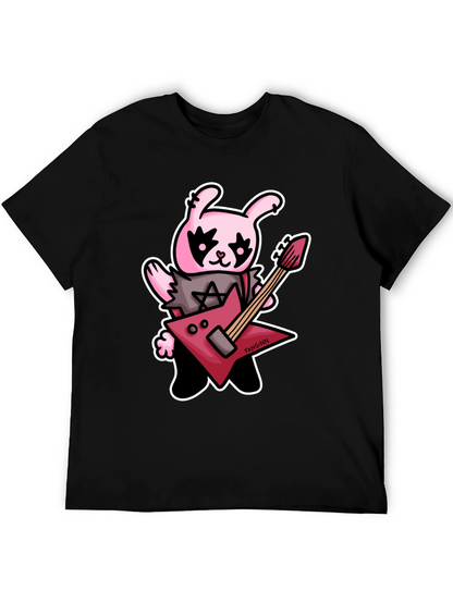 Metal Bunny Graphic T-Shirt