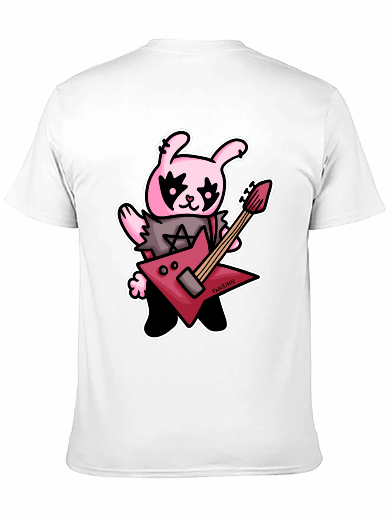 Metal Bunny Graphic T-Shirt