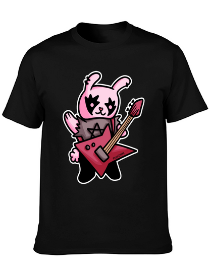 Metal Bunny Graphic T-Shirt