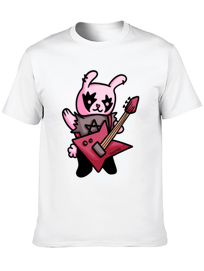 Metal Bunny Graphic T-Shirt