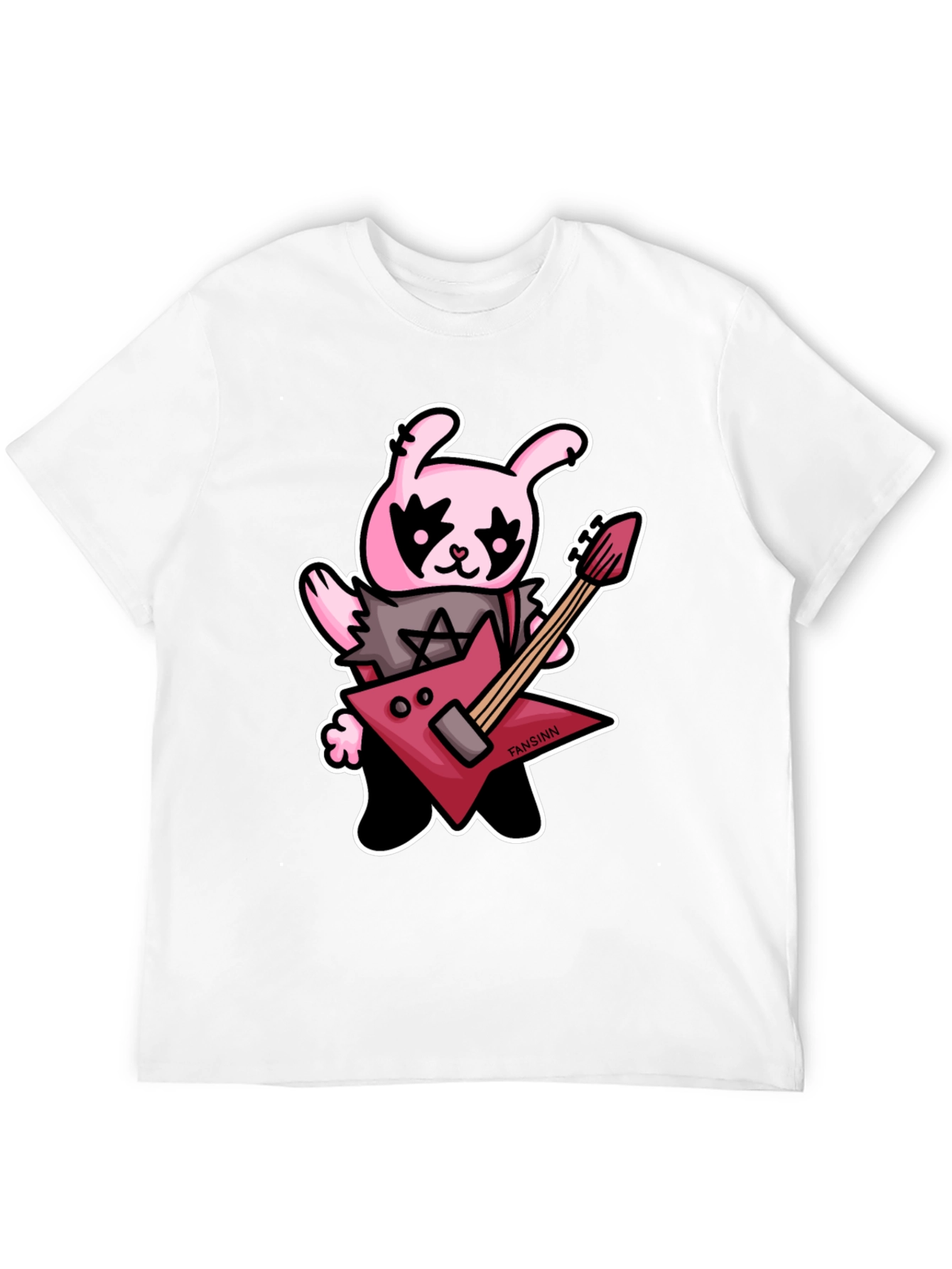 Metal Bunny Graphic T-Shirt