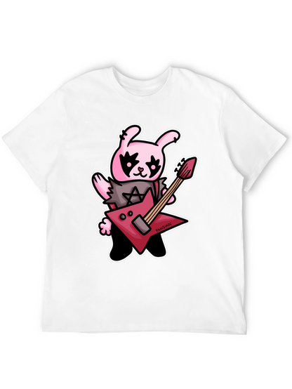 Metal Bunny Graphic T-Shirt