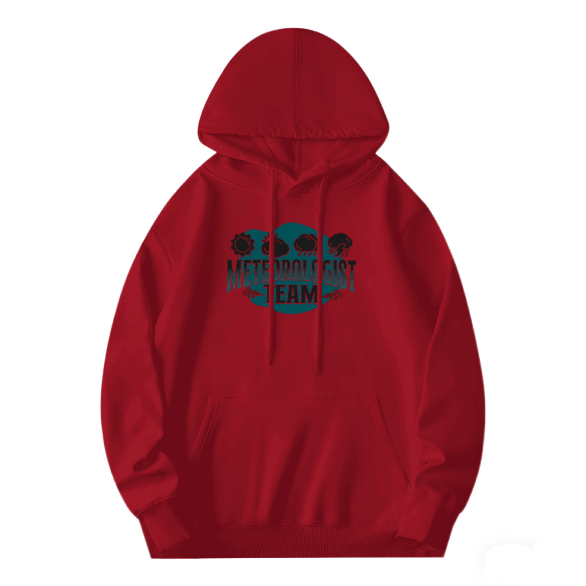 Stylish Pullover Hoodie - P-38 Lightning Aircraft